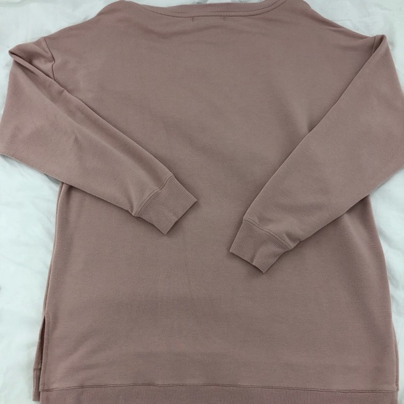 🧨5 for $25 sale🧨 Marled Pink LOVE LOVE LOVE Sweatshirt sz XL - Picture 2 of 5